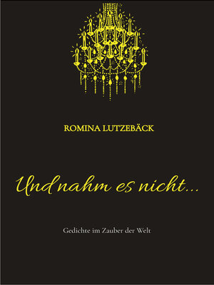 cover image of Und nahm es nicht...